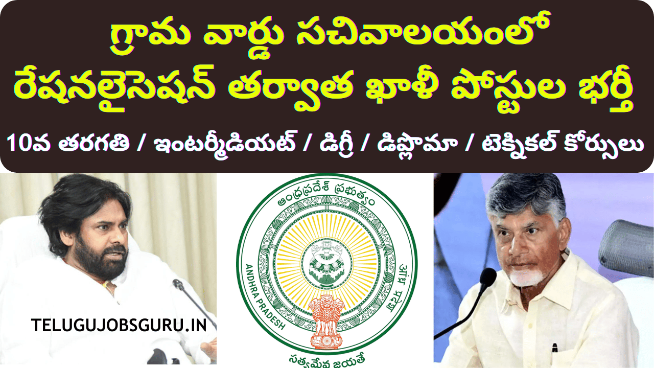 AP Grama Sachivalayam Notification 2025 – Apply Online for Various Posts