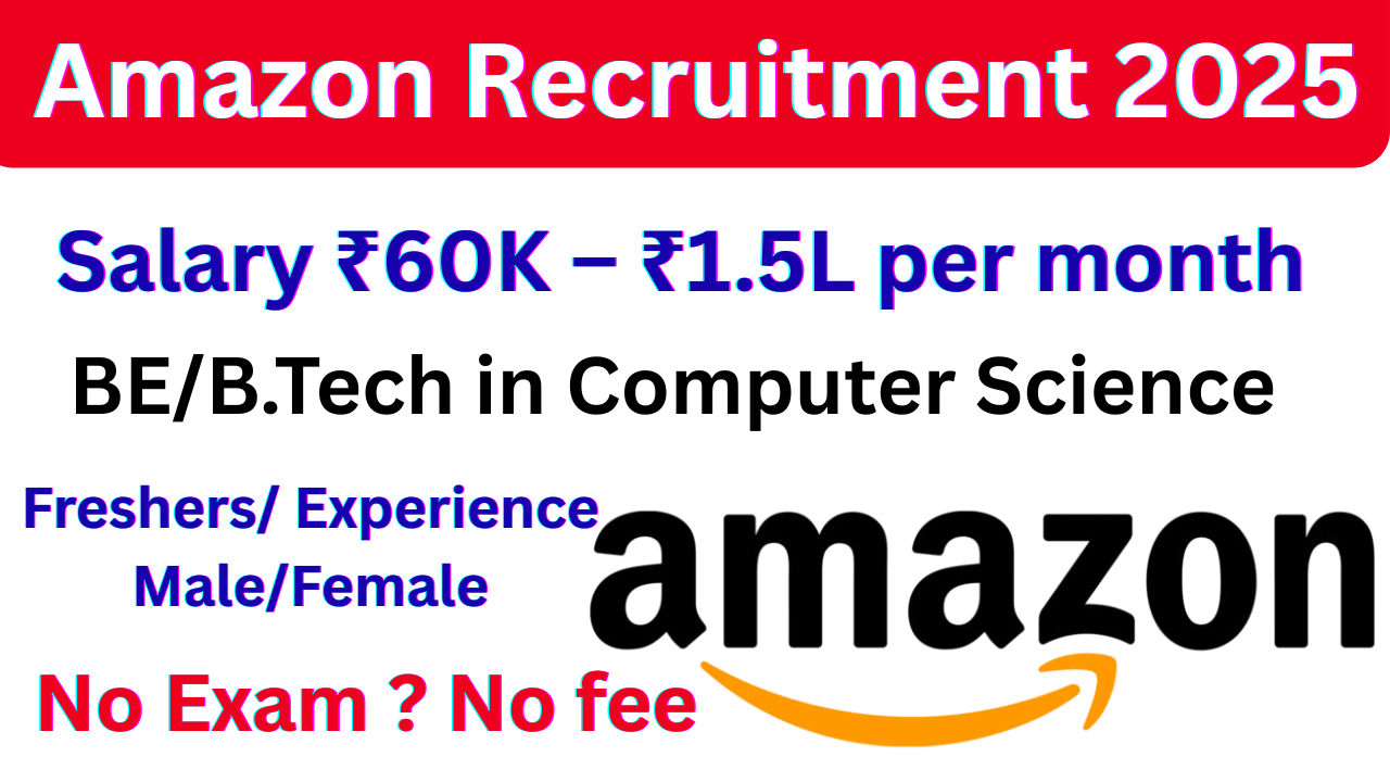 Amazon SDE Job Notification 2025 – Software Development Engineer Vacancy in Hyderabad
