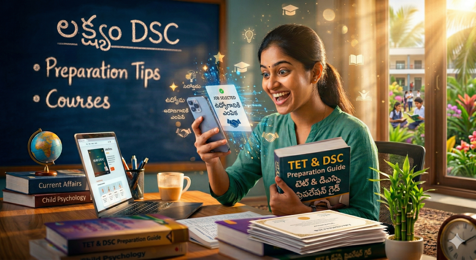 Teaching Jobs Guide: TET, DSC Preparation Tips | telugujobsguru.in