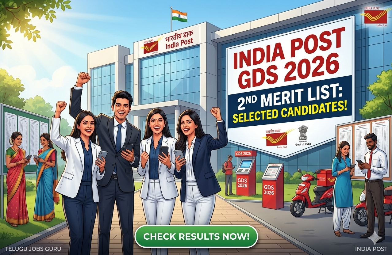 India Post GDS 2nd Merit List 2026 – State Wise PDF Download @ indiapostgdsonline.gov.in