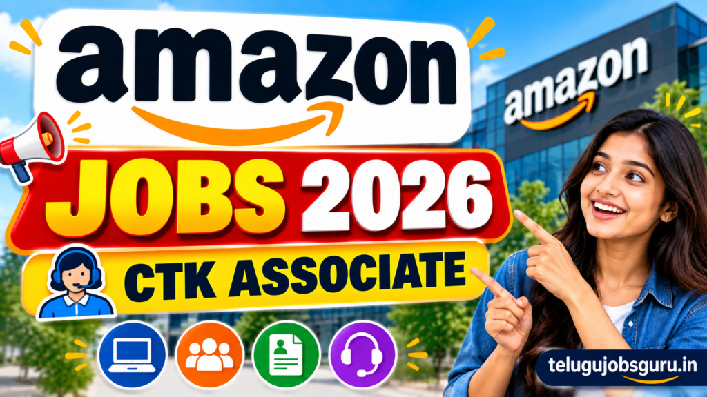 Amazon Jobs 2026 Hyderabad CTK Service Associate recruitment