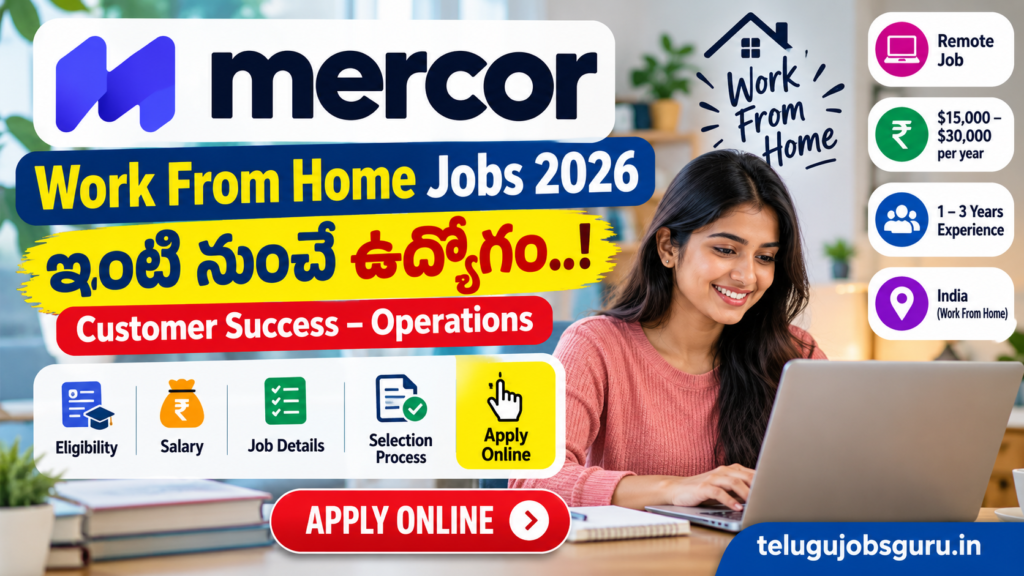 Mercor Work From Home Jobs 2026 Customer Success Operations recruitment